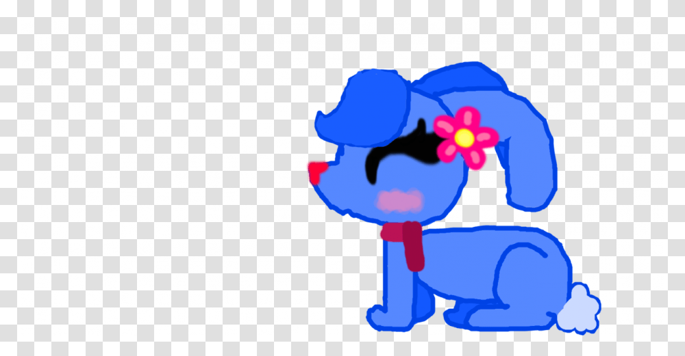 Cute Flowercrown Scarf Blue Bunny Clipart, Purple, Rattle, Security, Toilet Transparent Png