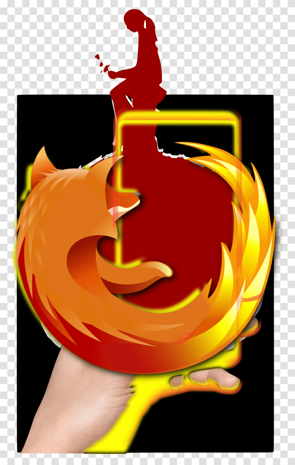 Cute Fox, Helmet, Apparel, Fire Transparent Png