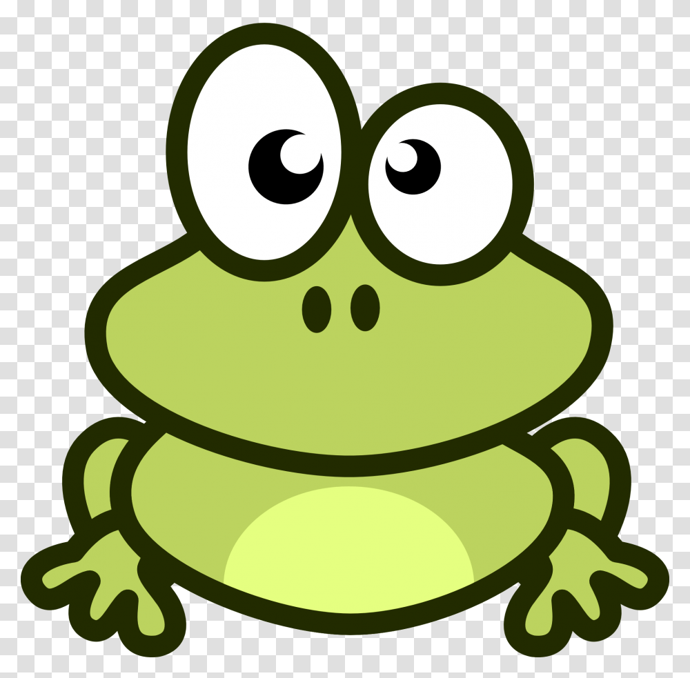 Cute Frog Clip Art Free, Amphibian, Wildlife, Animal, Tree Frog Transparent Png
