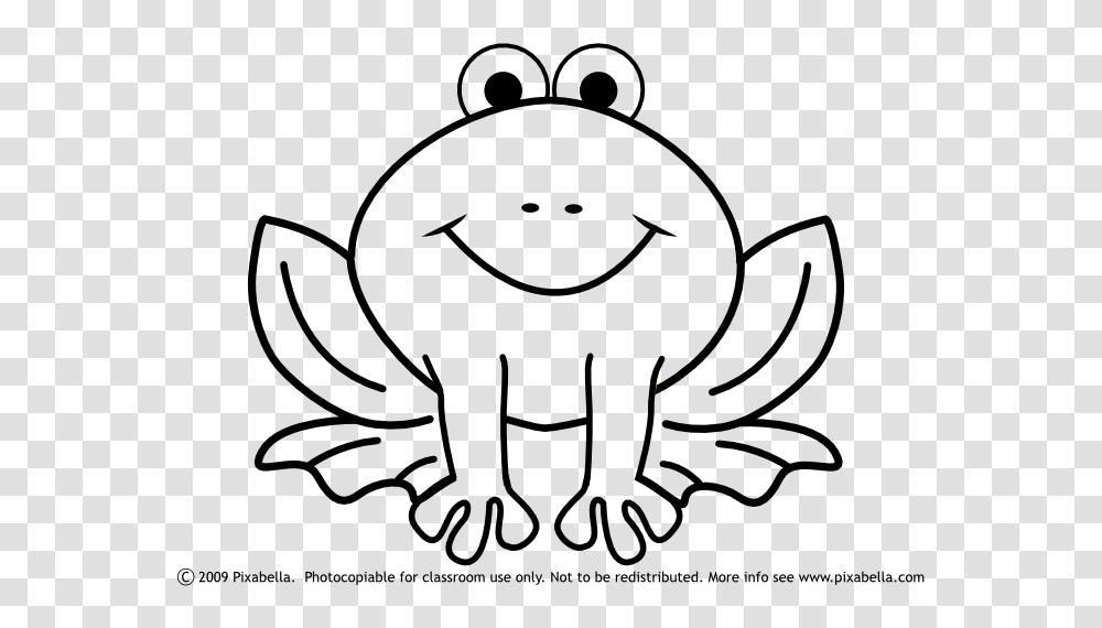 Cute Frog Outline, Crab, Seafood, Sea Life, Animal Transparent Png