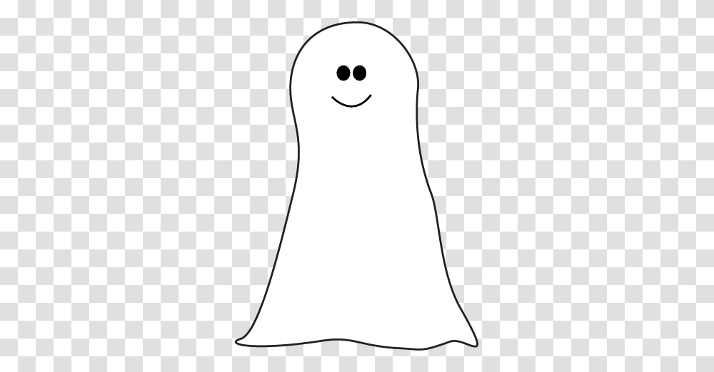 Cute Ghost Clipart, Silhouette, Stencil, Label Transparent Png