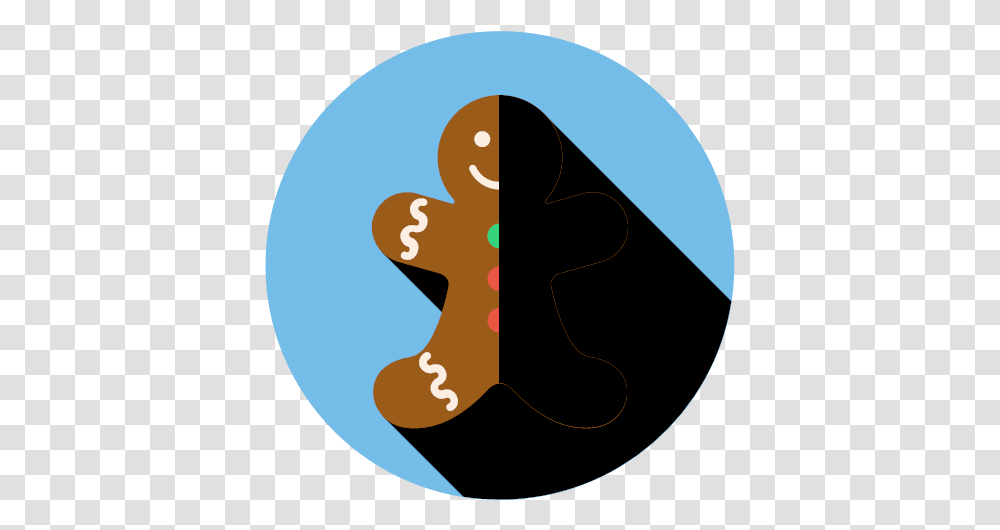 Cute Gingerbread Holiday Smile Winter Xmas Icon Christmas, Sweets, Food, Confectionery, Text Transparent Png