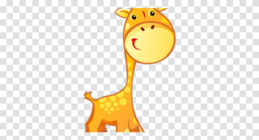 Cute Giraffe Cartoon, Cutlery, Spoon, Animal, Food Transparent Png