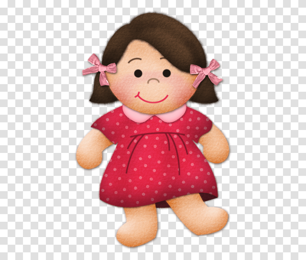 Cute Girl Clipart, Doll, Toy Transparent Png