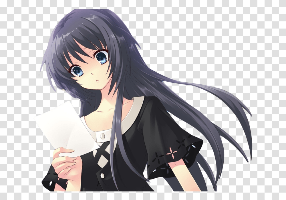 Cute Girl File Anime Girl, Manga, Comics, Book, Person Transparent Png