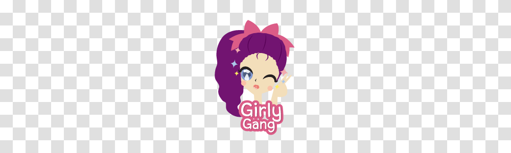 Cute Girly Gang Line Stickers Line Store, Poster, Advertisement Transparent Png
