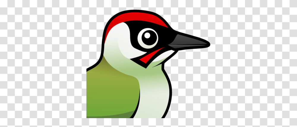 Cute Green Woodpecker By Birdorable < Meet The Birds Green Woodpecker Cartoon, Animal, Beak, Penguin, Flicker Bird Transparent Png