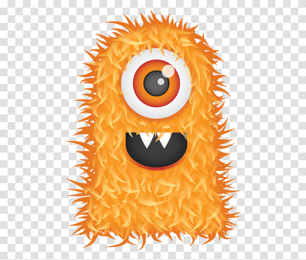 Cute Hairy Monster Cute Monster Clipart, Animal, Fire, Flame Transparent Png
