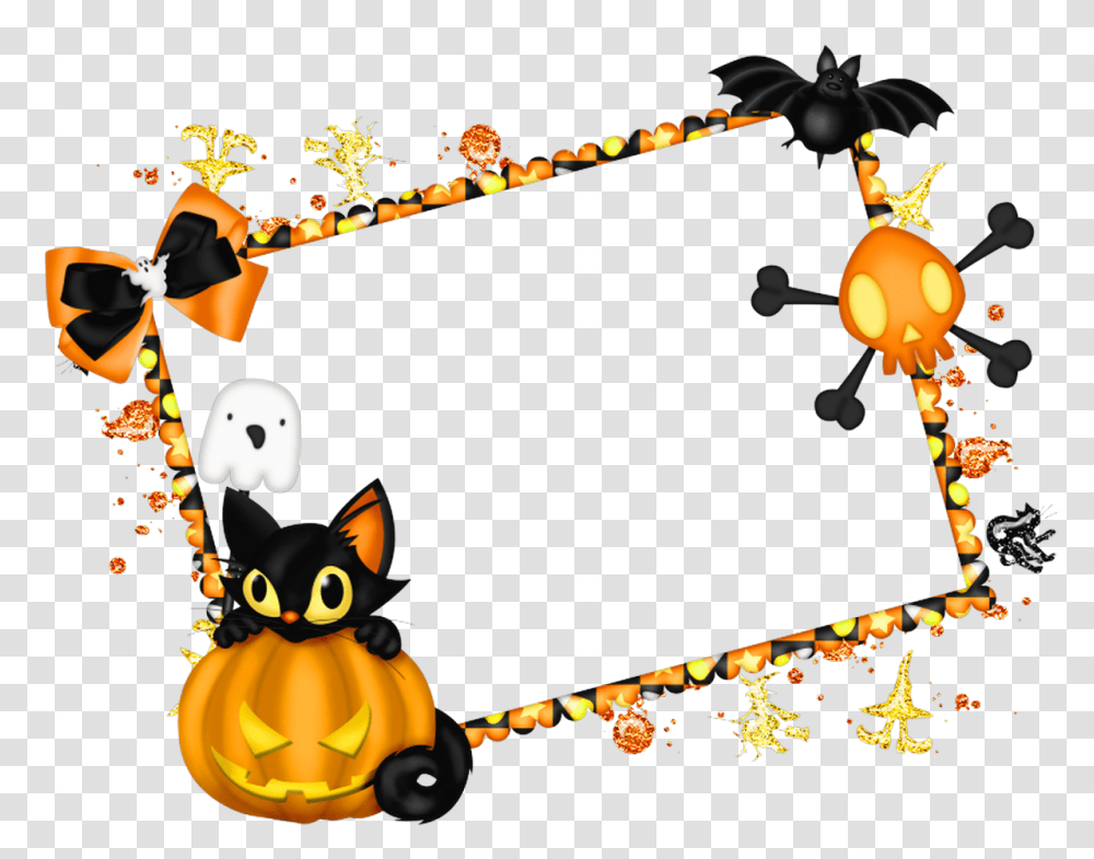 Cute Halloween Border Frame, Angry Birds, Chandelier, Lamp, Crowd Transparent Png
