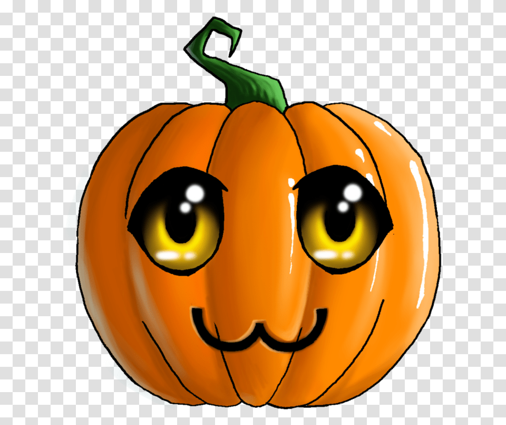Cute Halloween Pumpkin Clip Art Logo Cute Pumpkin, Vegetable, Plant, Food, Helmet Transparent Png