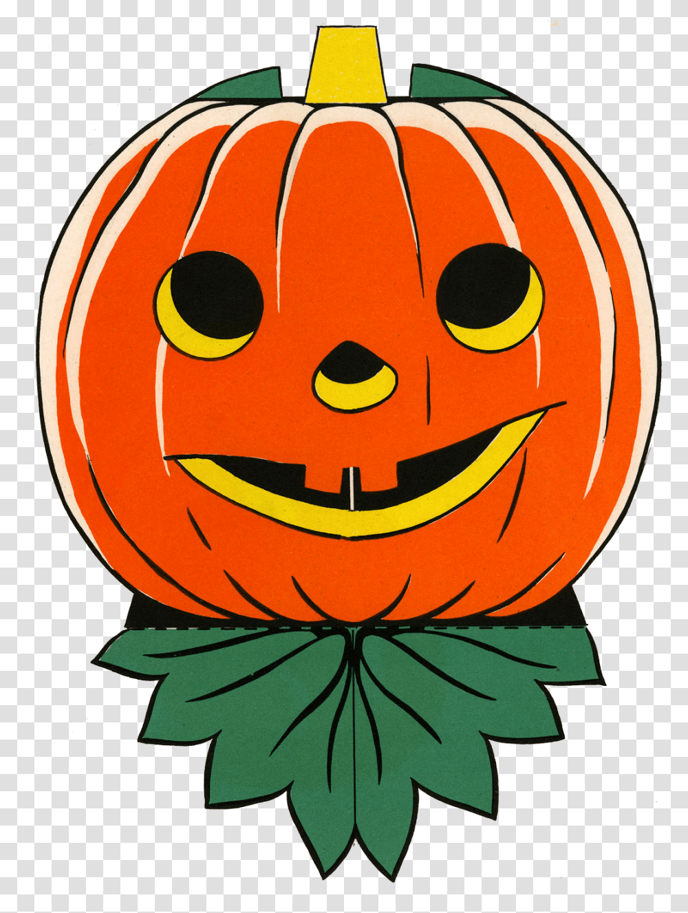 Cute Halloween Pumpkin Clipart Jack O39 Lantern, Plant Transparent Png