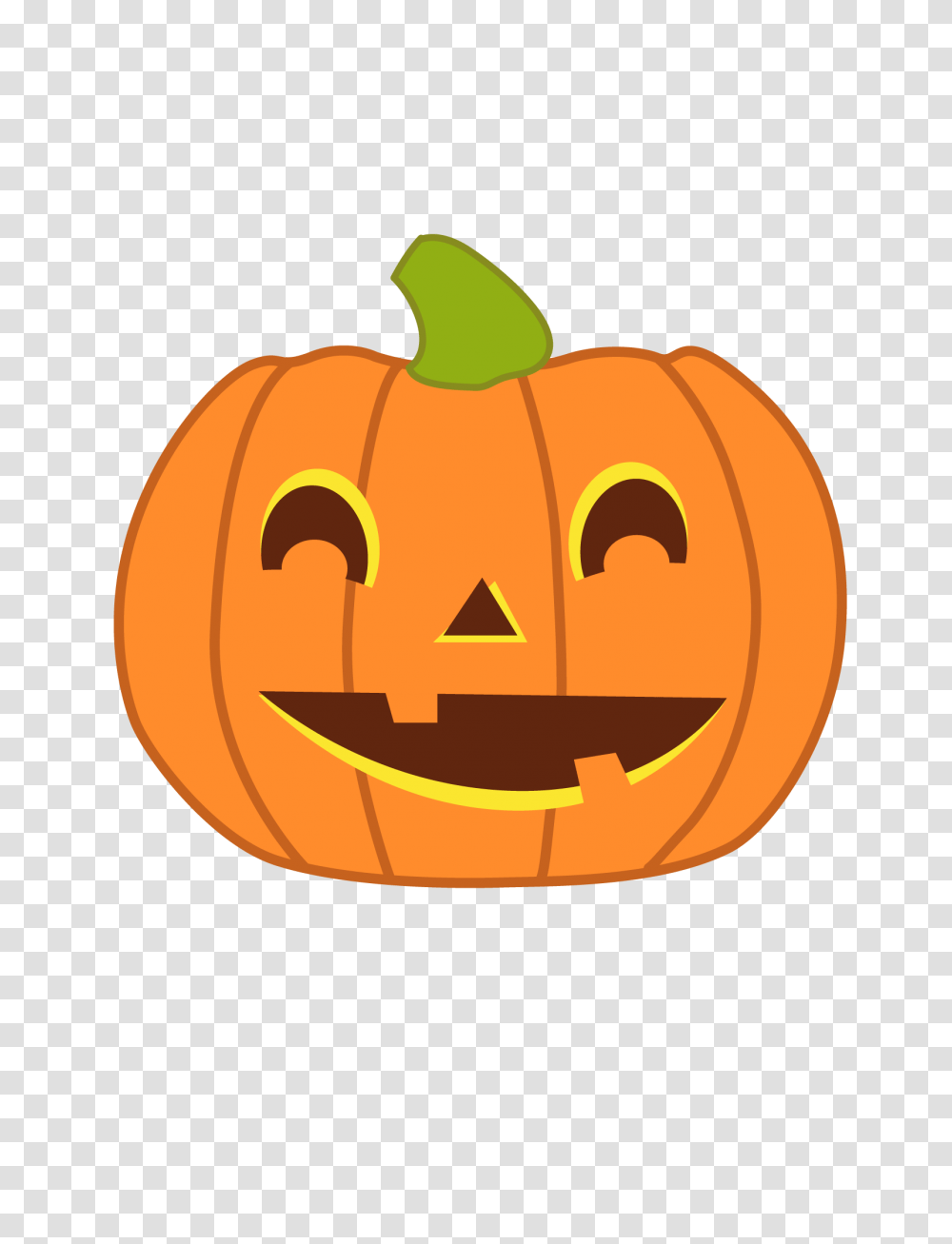 Cute Halloween Pumpkin Clipart, Vegetable, Plant, Food Transparent Png