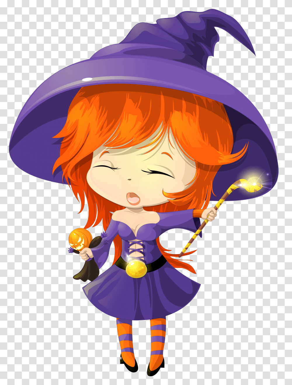Cute Halloween Witch Witch Cute, Person Transparent Png