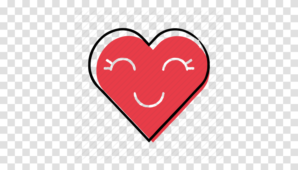 Cute Hand Drawn Heart Love Icon Transparent Png
