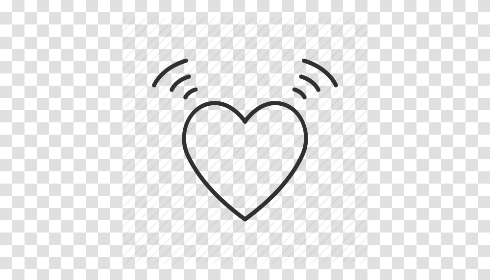 Cute Heart Glowing Heart Happy Heart Heartbeat Hearts, Plectrum Transparent Png