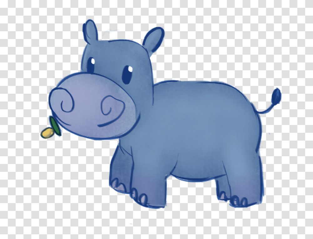 Cute Hippo, Mammal, Animal, Wildlife, Aardvark Transparent Png