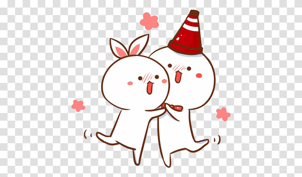 Cute Hug File Cartoon Cute Couple, Nature, Outdoors, Snow, Sweets Transparent Png