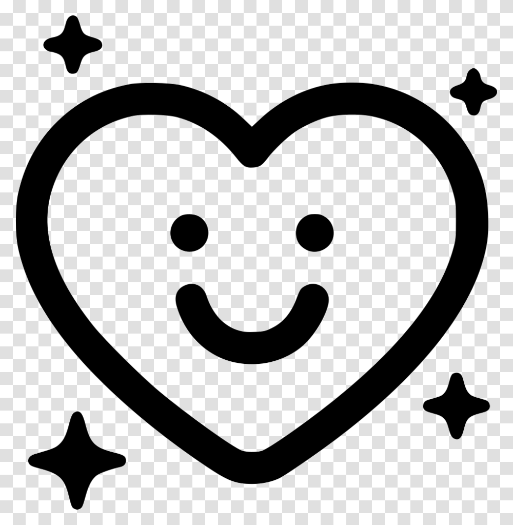 Cute Icon Cute Hearts Icon, Stencil, Bird, Animal, Rug Transparent Png