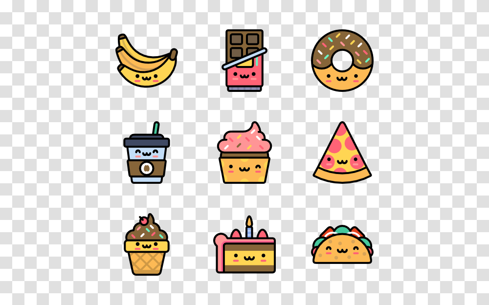 Cute Icons, Banana, Fruit, Plant, Food Transparent Png