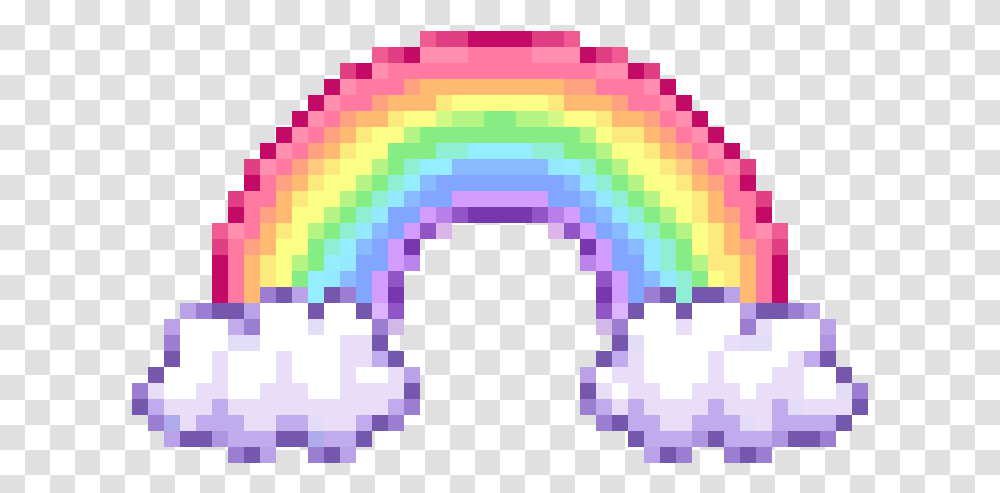 Cute In Pngs 8 Bit Rainbow, Graphics, Art, Purple, Rug Transparent Png