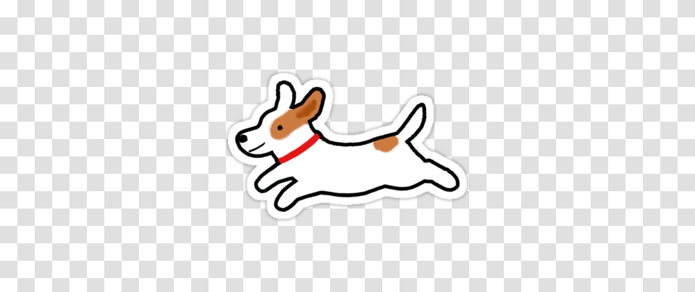 Cute Jack Russell Terrier Sticker, Mammal, Animal, Stencil, Goat Transparent Png