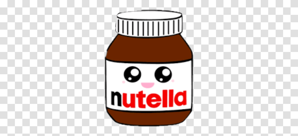 Cute Kawaii Nutella Nutella Cute, Medication, Pill, Food Transparent Png