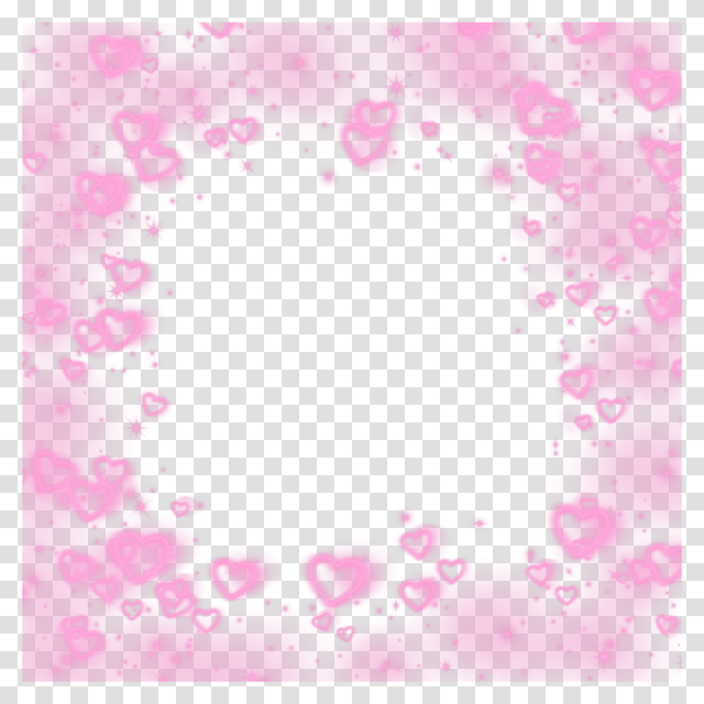 Cute Kawaii Overlay Pink Hearts Uwu Freetoedit Heart Overlay, Stain, Purple, Pattern Transparent Png