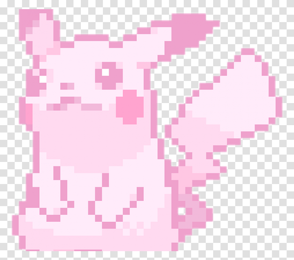 Cute Kawaii Pixel Pastel Pokemon Pikachu Cute Kawaii Pixel, Rug, Paper Transparent Png