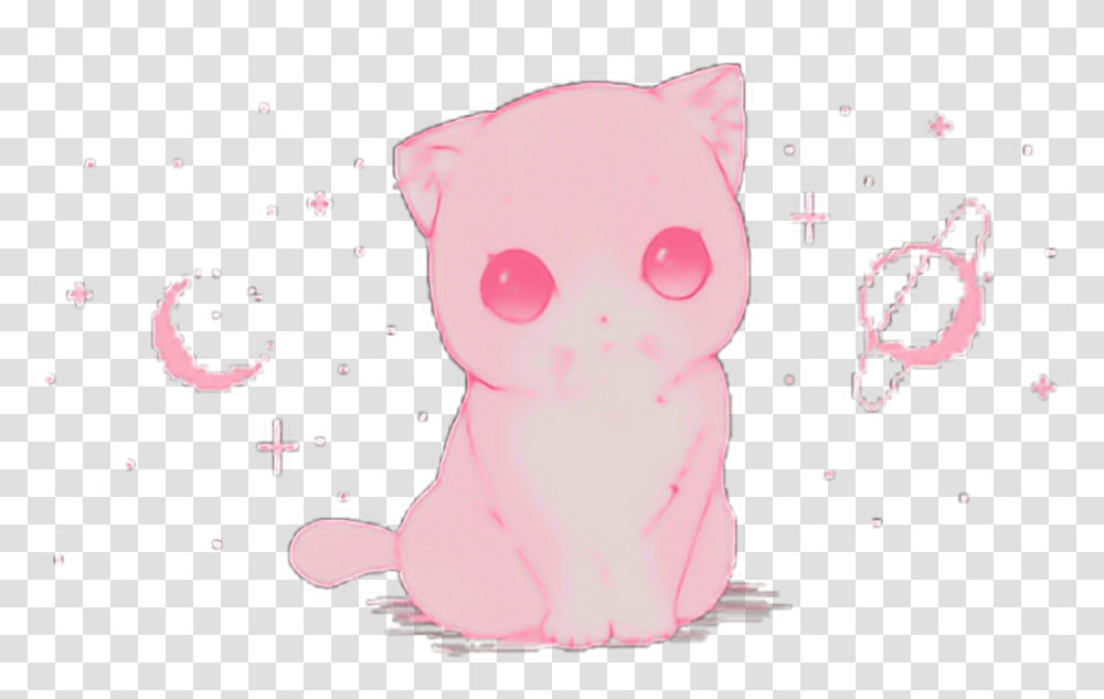 Cute Kawaii Pixel Pastel Yuozukie Cat Pastel Pink Aesthetic Pixel, Tree, Plant, Cushion, Animal Transparent Png