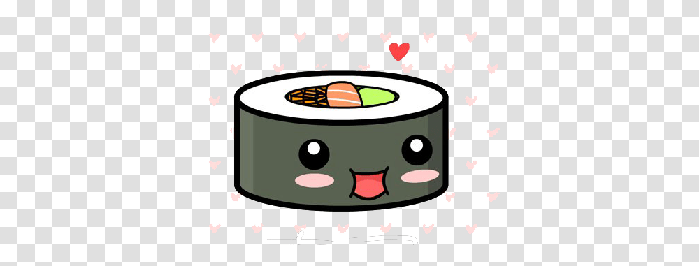 Cute Kawaii Sushi, Tape, Disk, Paper Transparent Png