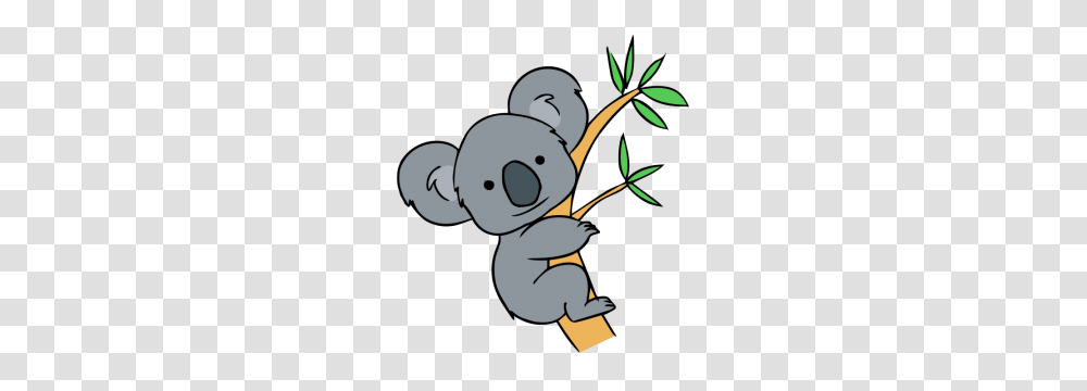 Cute Koala On Tree Branch, Wildlife, Animal, Mammal, Snowman Transparent Png