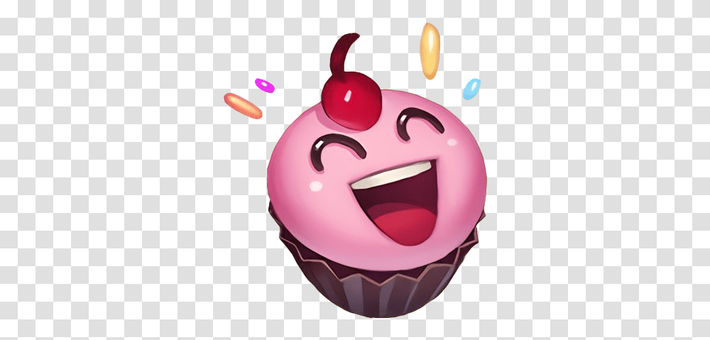 Cute League Of Legends Sticker League Of Legands Cute, Food, Cake, Dessert, Cupcake Transparent Png