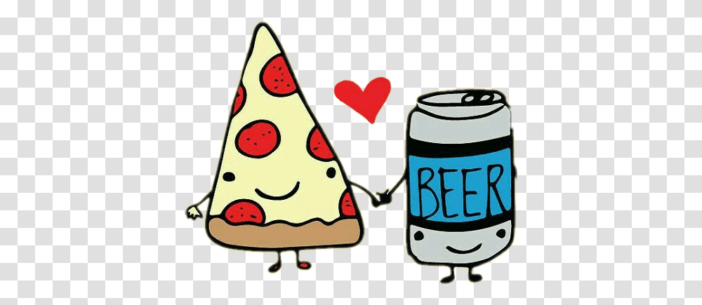 Cute Lindo Pizza Lata Pareja International Beer And Pizza Day, Apparel, Hat, Tin Transparent Png