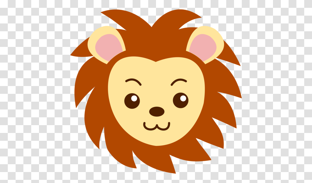 Cute Lion Face, Pumpkin, Vegetable, Plant, Food Transparent Png