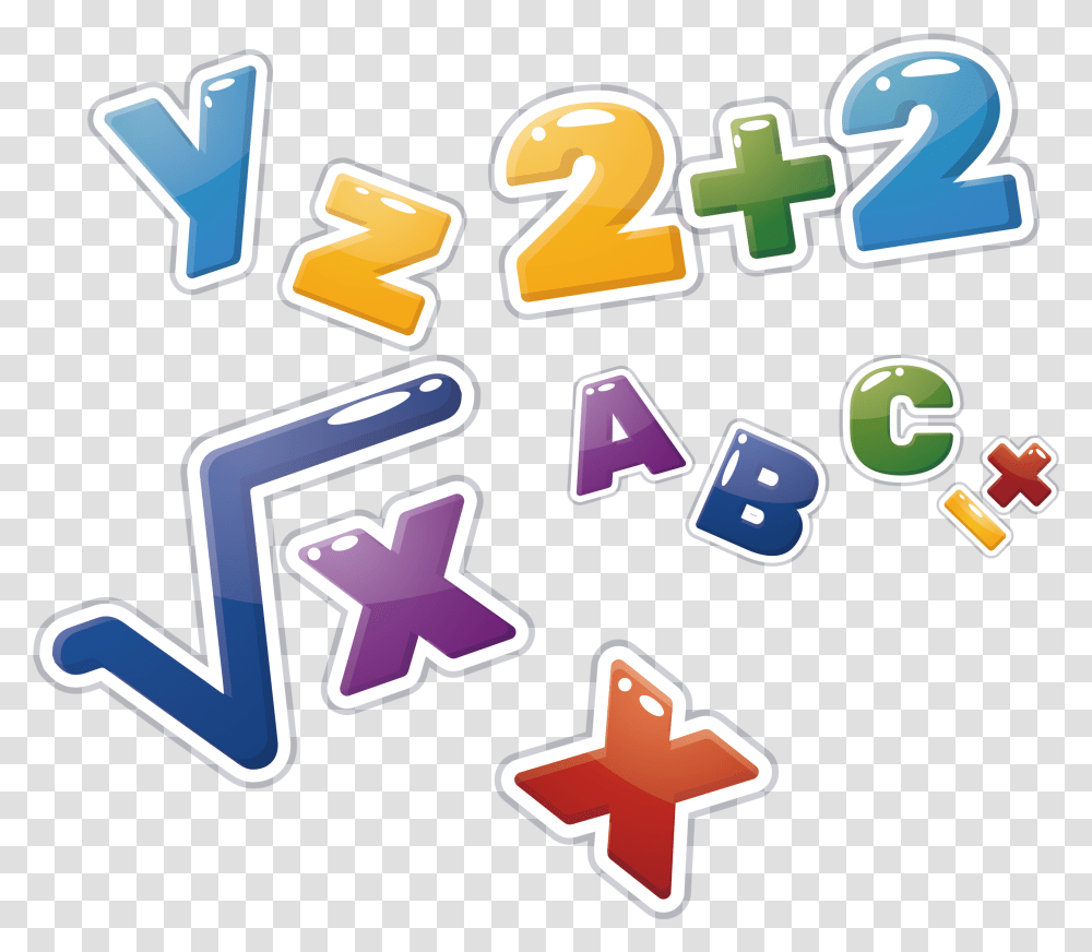 Cute Little Math Download Math, Number, Symbol, Text, Star Symbol Transparent Png