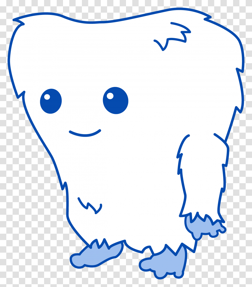 Cute Little Yeti Monster, Drawing, Doodle Transparent Png