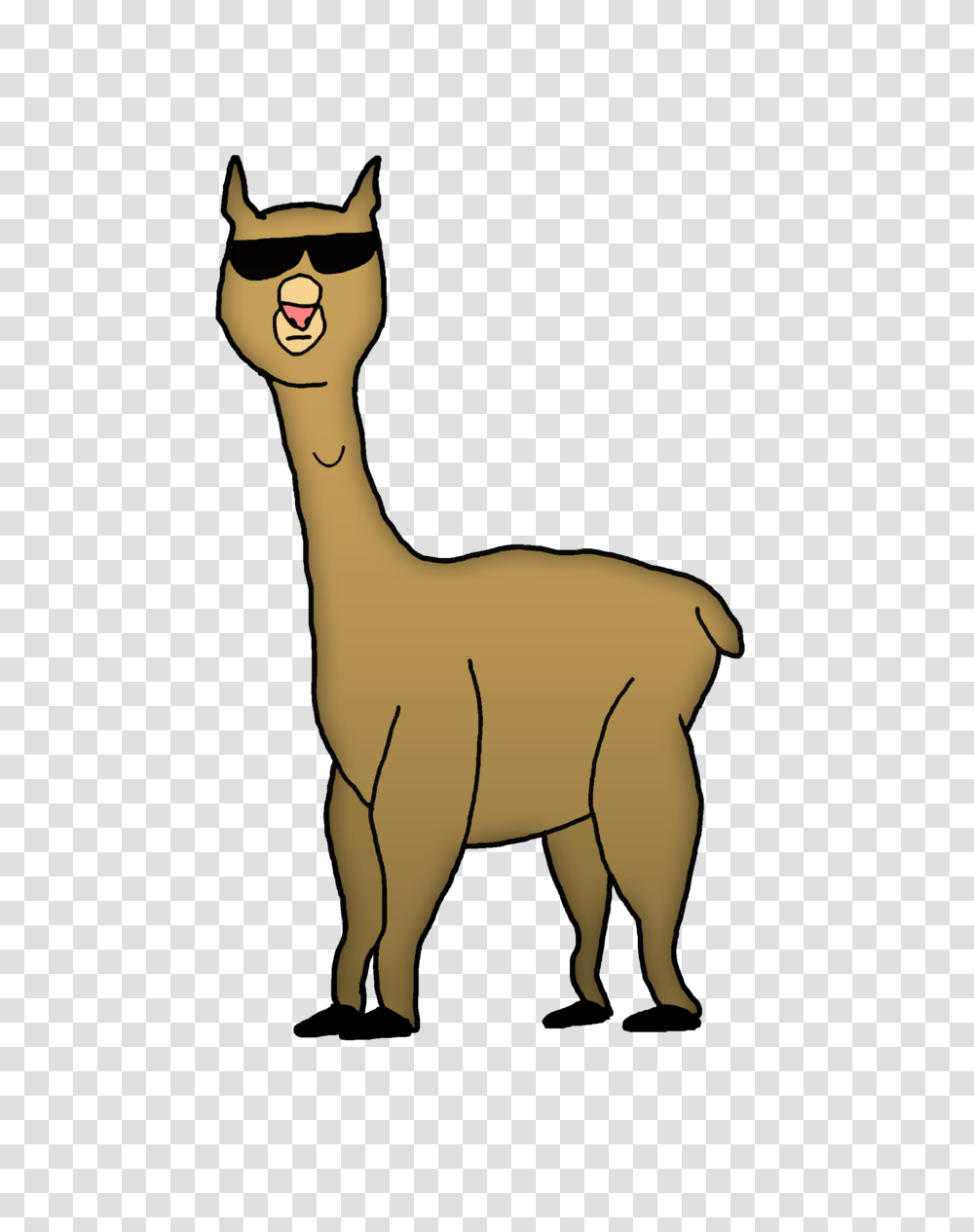 Cute Llama Clip Art Free, Mammal, Animal, Deer, Wildlife Transparent Png