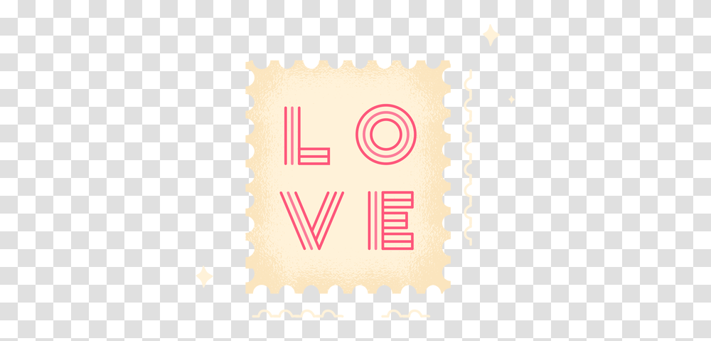 Cute Love Stamp Cute Stamp, Postage Stamp, Text, Paper, Poster Transparent Png