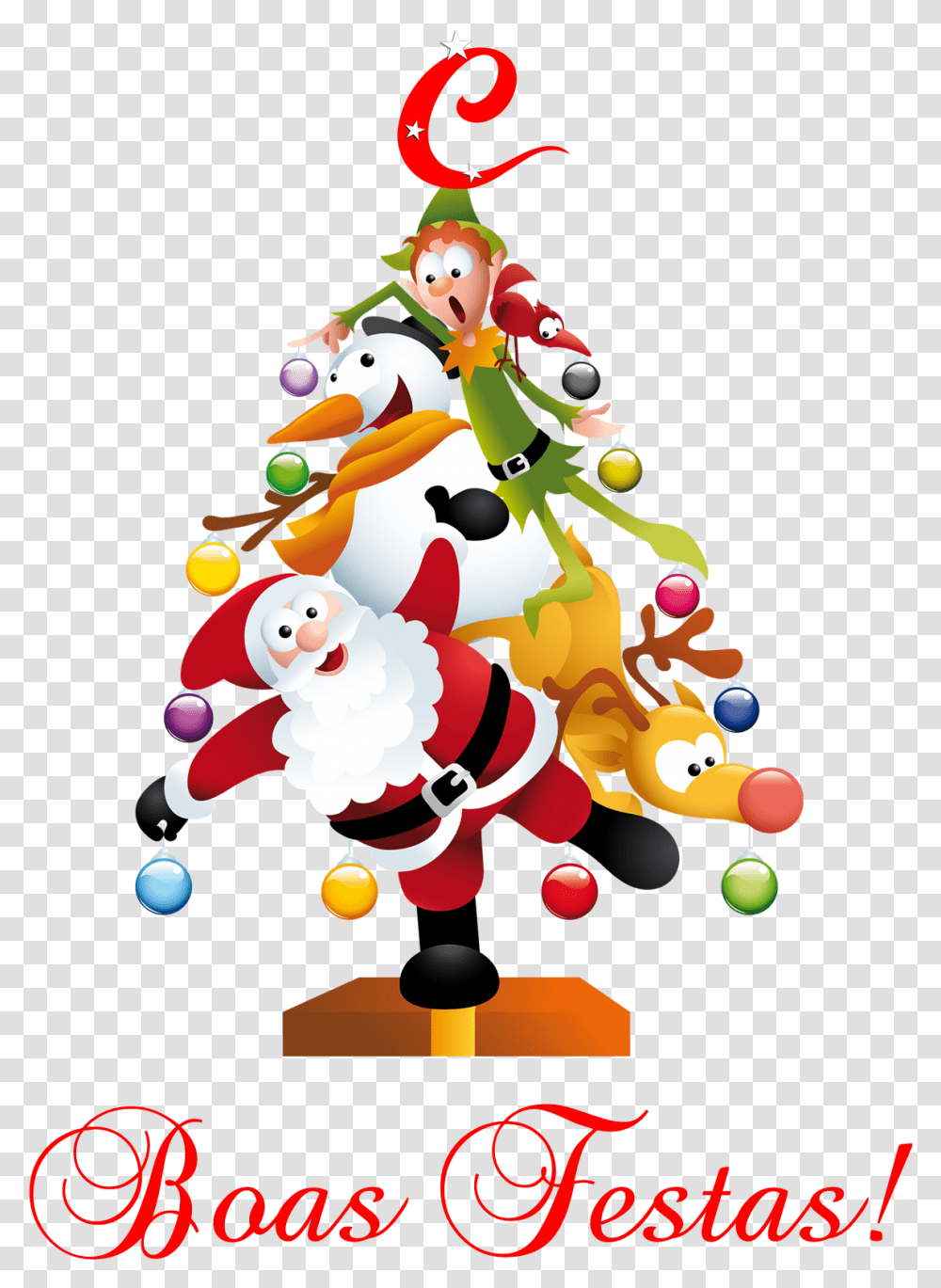 Cute Merry Christmas Tree, Plant, Ornament Transparent Png