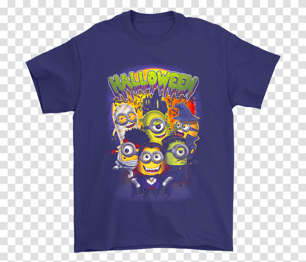 Cute Minions In Costume Despicable Me Halloween Shirts Happy Halloween Pics Minions, Apparel, T-Shirt, Bird Transparent Png