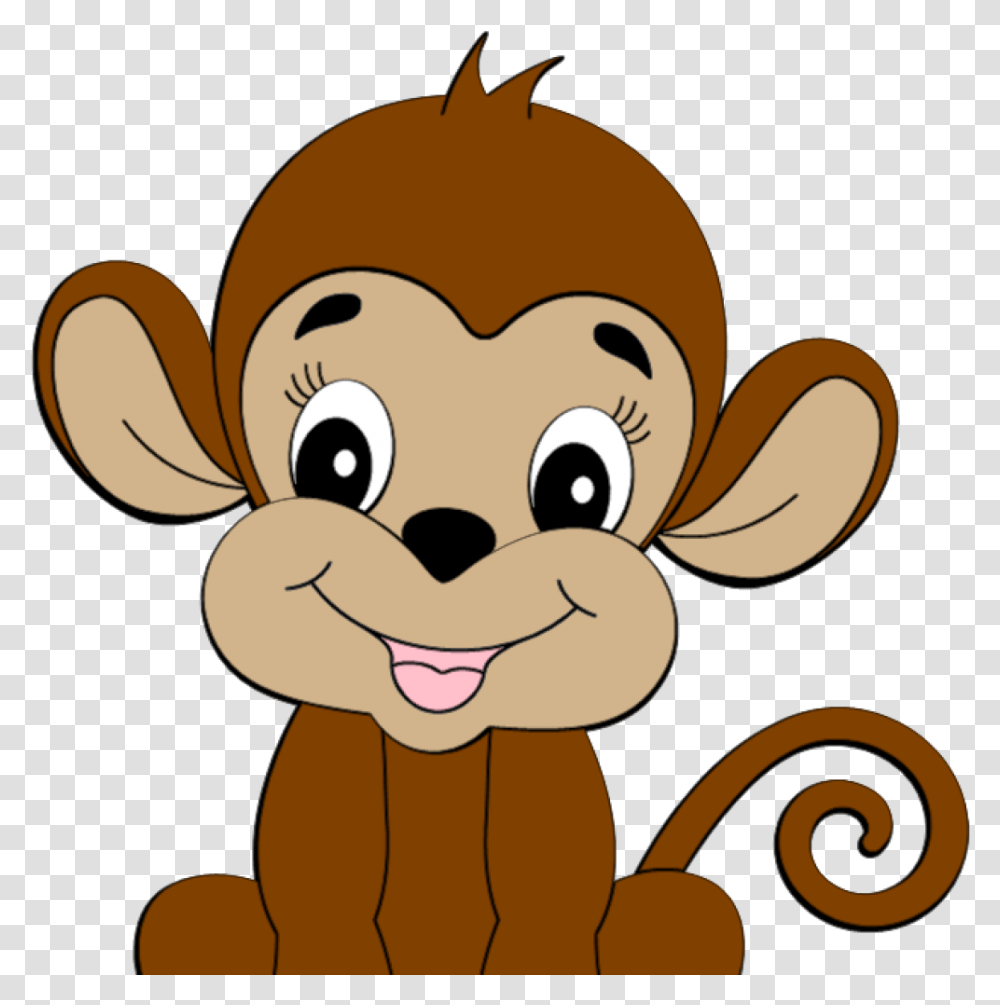 Cute Monkey Clipart Is Credited To Colorful Cliparts, Animal, Mammal, Rodent, Wildlife Transparent Png