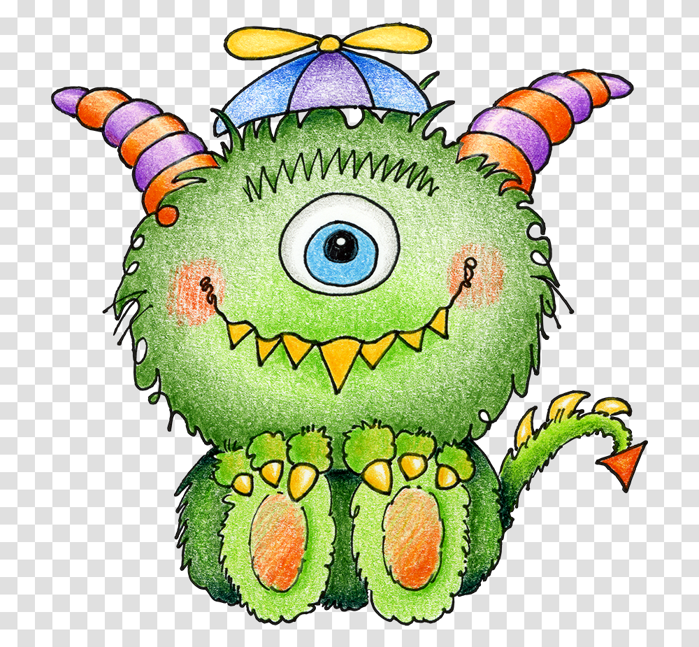 Cute Monsters Cartoon, Toy, Pinata Transparent Png