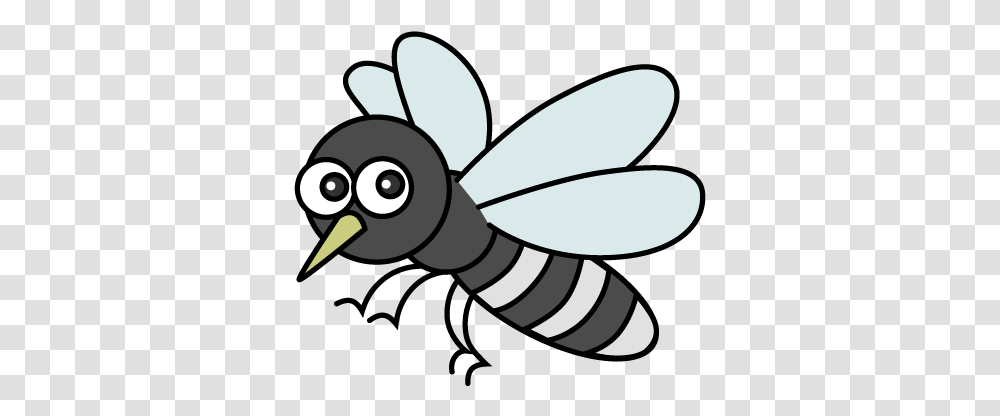 Cute Mosquito Clipart Cartoon, Animal, Invertebrate, Insect, Bee Transparent Png