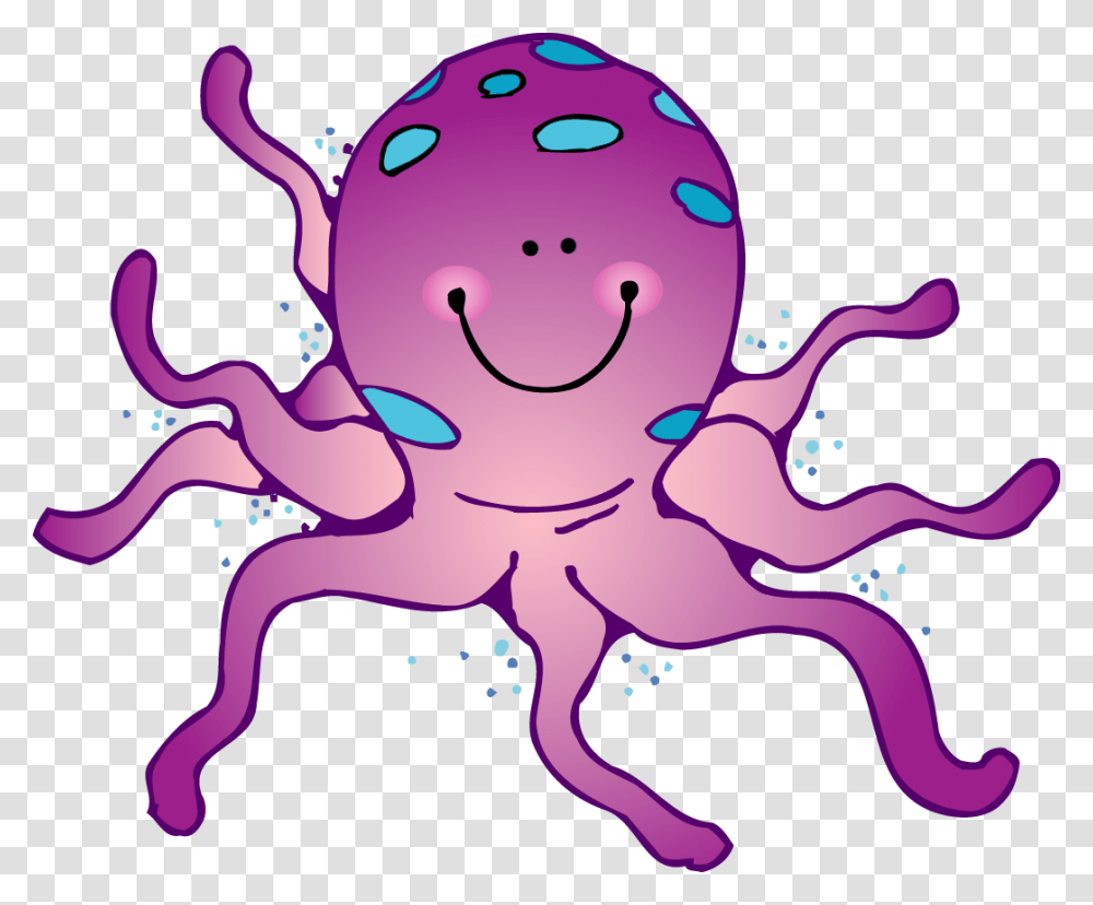 Cute Octopus Cliparts, Animal, Outdoors, Invertebrate, Nature Transparent Png