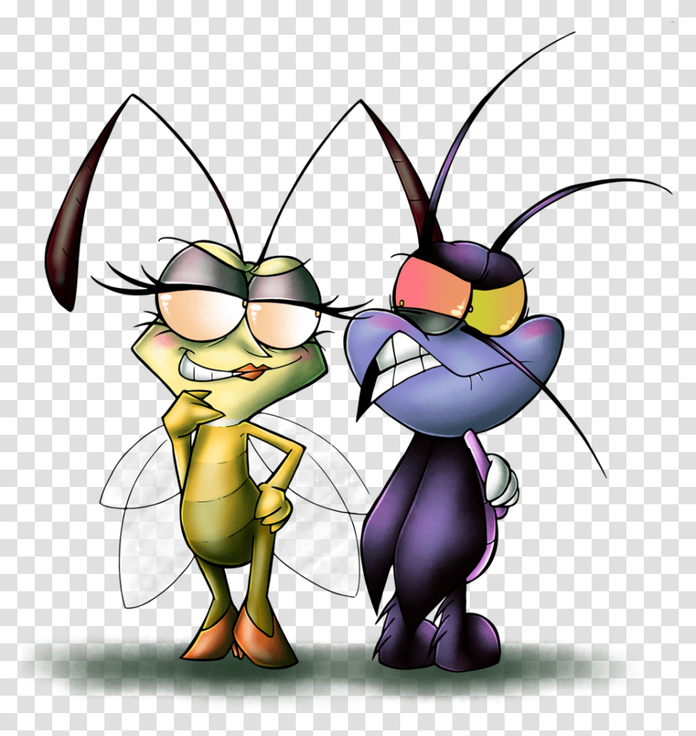 Cute Oggy And The Cockroaches Fanart, Animal, Wasp, Bee, Insect Transparent Png
