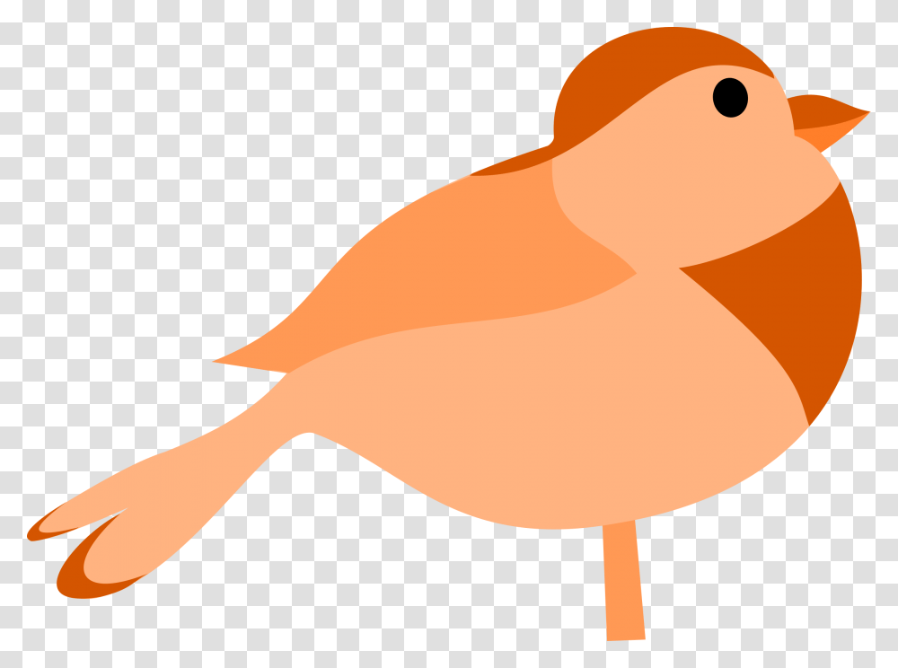 Cute Orange Bird Cartoon Clipart, Duck, Animal, Axe, Tool Transparent Png