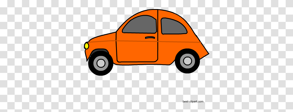 Cute Orange Car Clipart Orange Car Clipart Full Size Orange Cars Clipart, Vehicle, Transportation, Sedan, Wheel Transparent Png