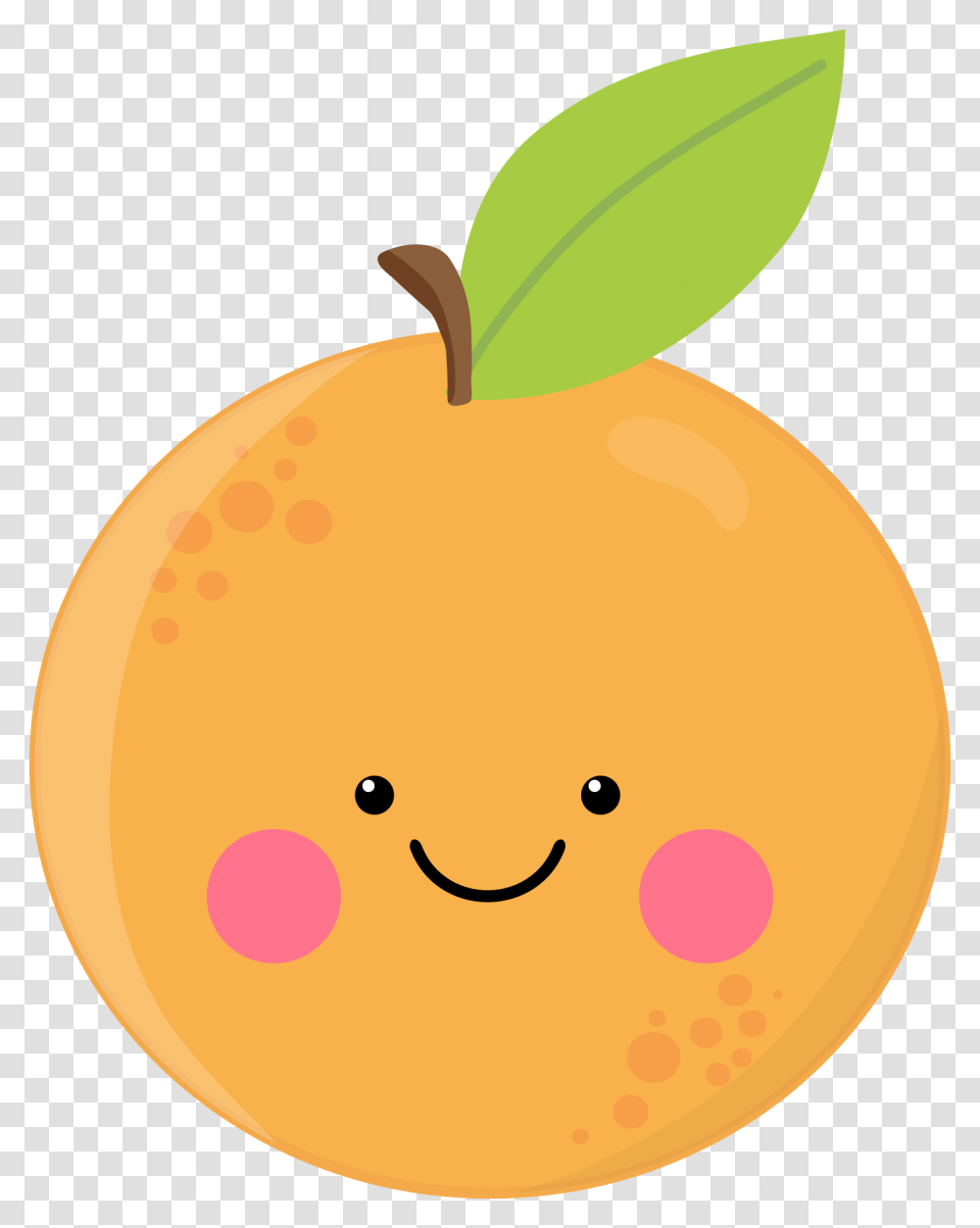 Cute Orange Orange Cute Sticker, Plant, Apricot, Fruit, Produce Transparent Png