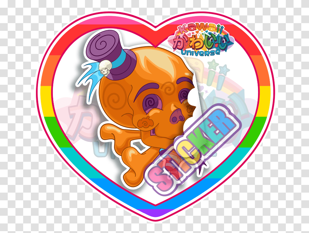 Cute Orange Skull Sticker Download Kawaii Strawberry Cute Kawaii Strawberry Stickers, Electronics Transparent Png