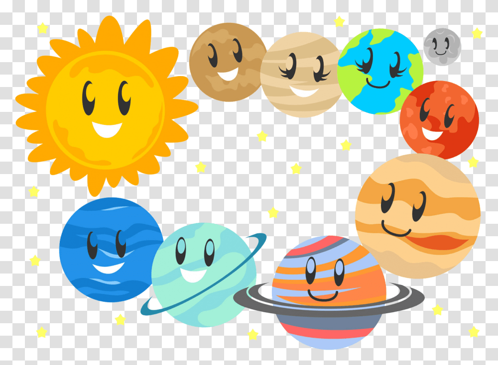 Cute Outer Space Clipart, Outdoors, Nature, Paper Transparent Png